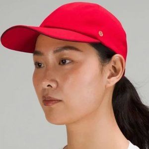 Lululemon Fast and Free Run Hat *Lunar New Year in Dark Red